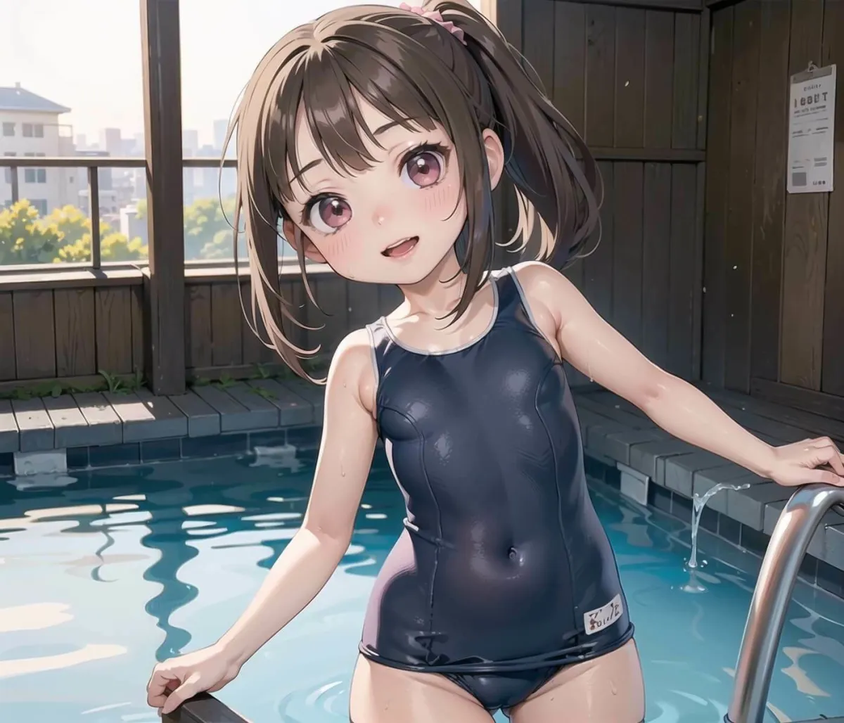 スク水ちっぱい娘を孕ませ！！5【美麗CG厳選200枚収録】