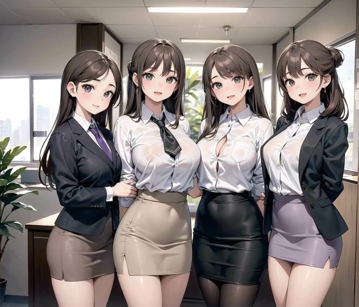 全部中に出して…？美人秘書課を催眠支配！6【美麗CG200枚収録】