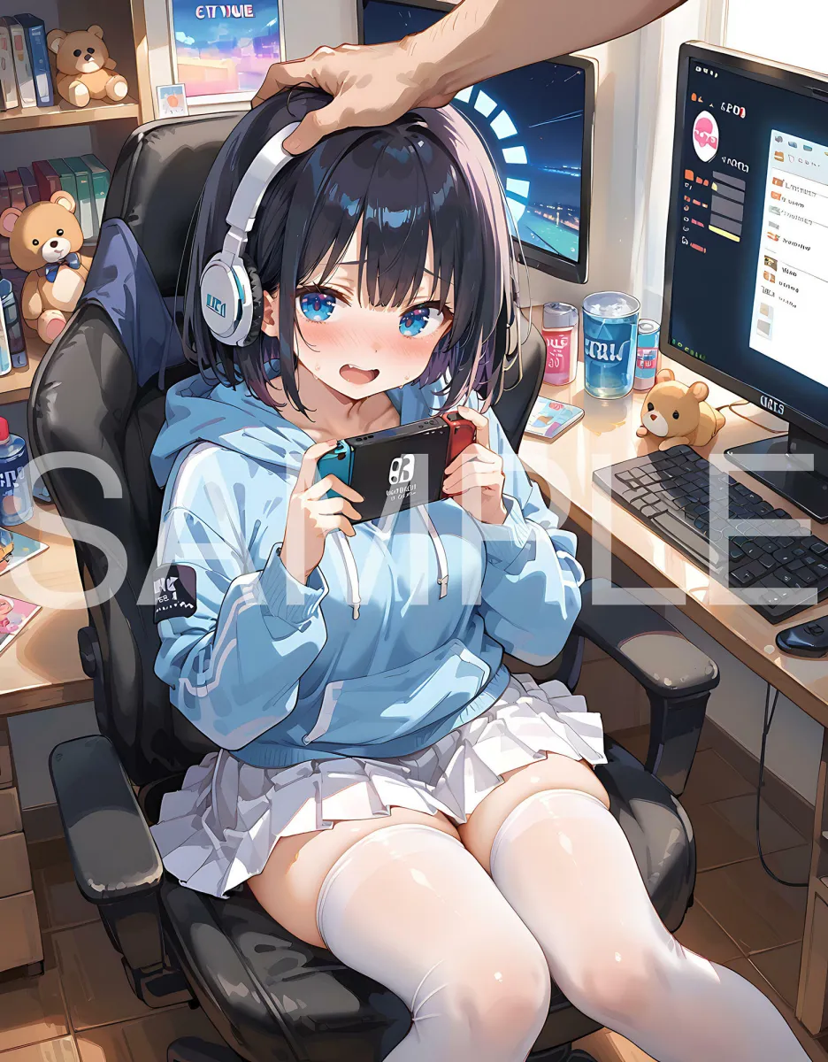 ゲーム中の妹にイタズラすると××な関係になった！？
