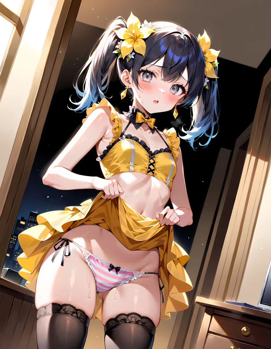 イマイチ売れないアイドルグループが、Pにそそのかされて枕営業するCG集XL