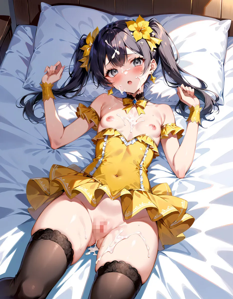 イマイチ売れないアイドルグループが、Pにそそのかされて枕営業するCG集XL