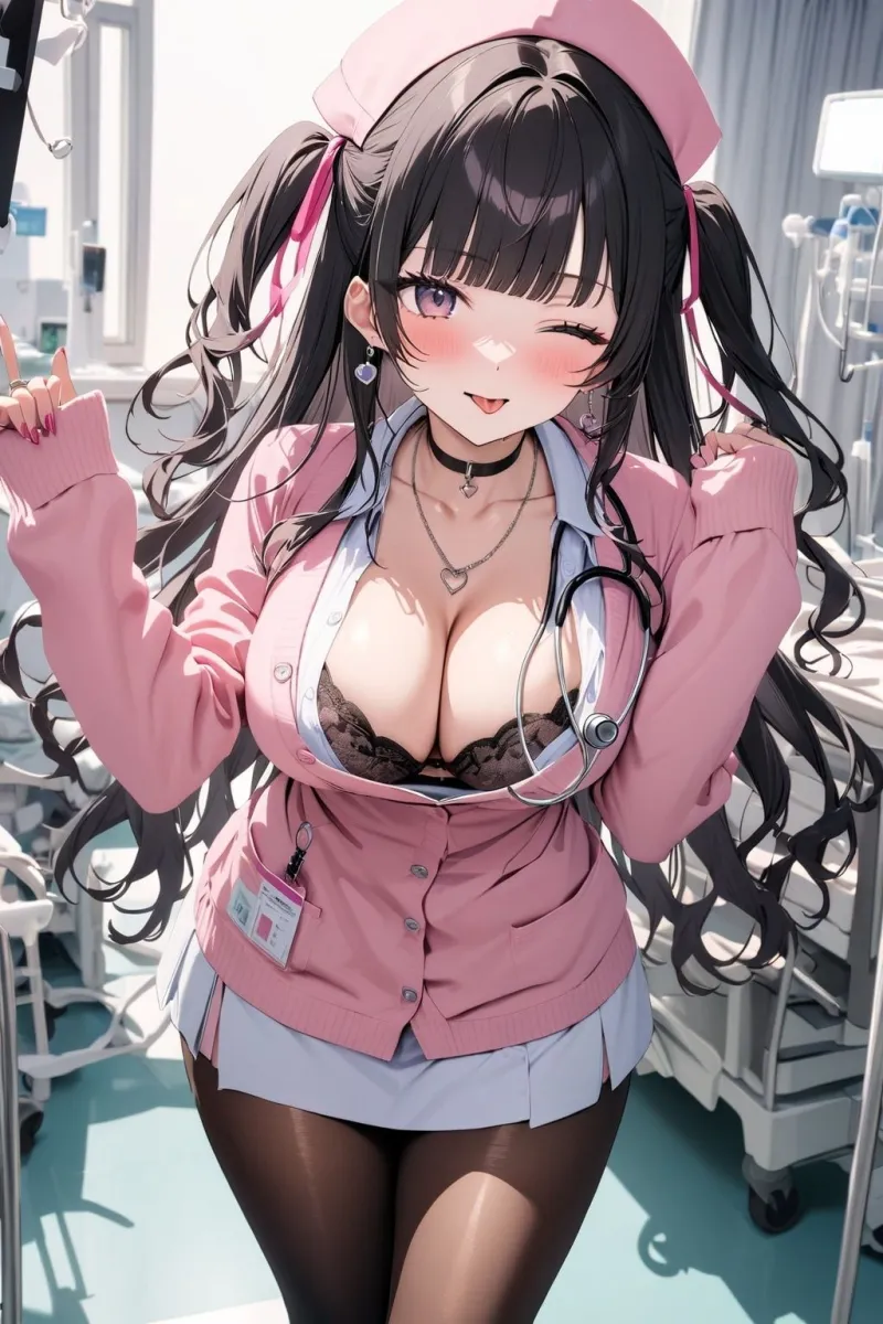 60キャラ ギャルナース 即オチ2コマ