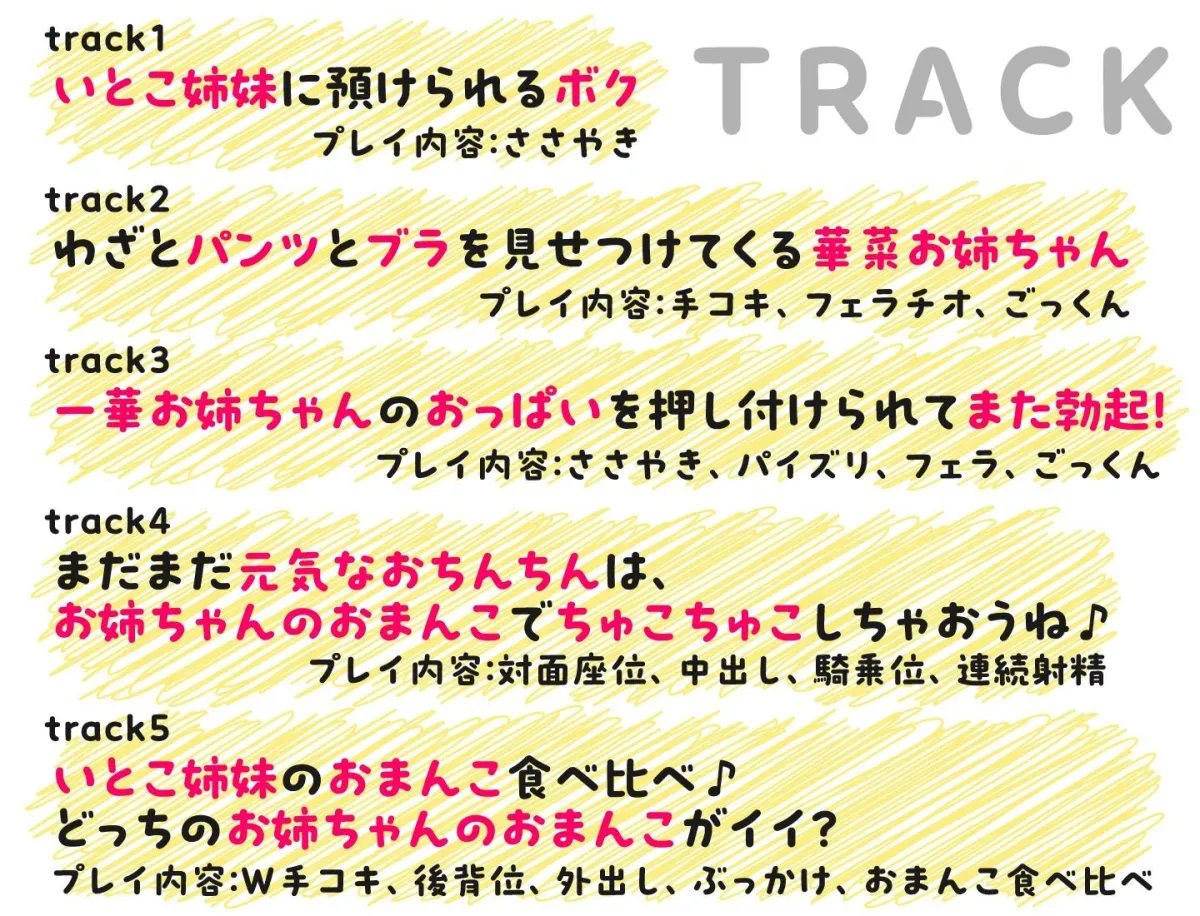 ボクはいとこ姉妹のえっちなオモチャ