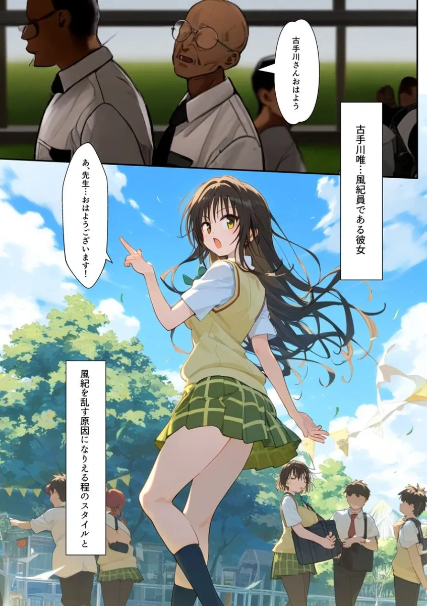 生真面目風紀委員を 催眠調教プライド崩壊古手川ダム決壊むっつりスケベ教師の専属風紀指導