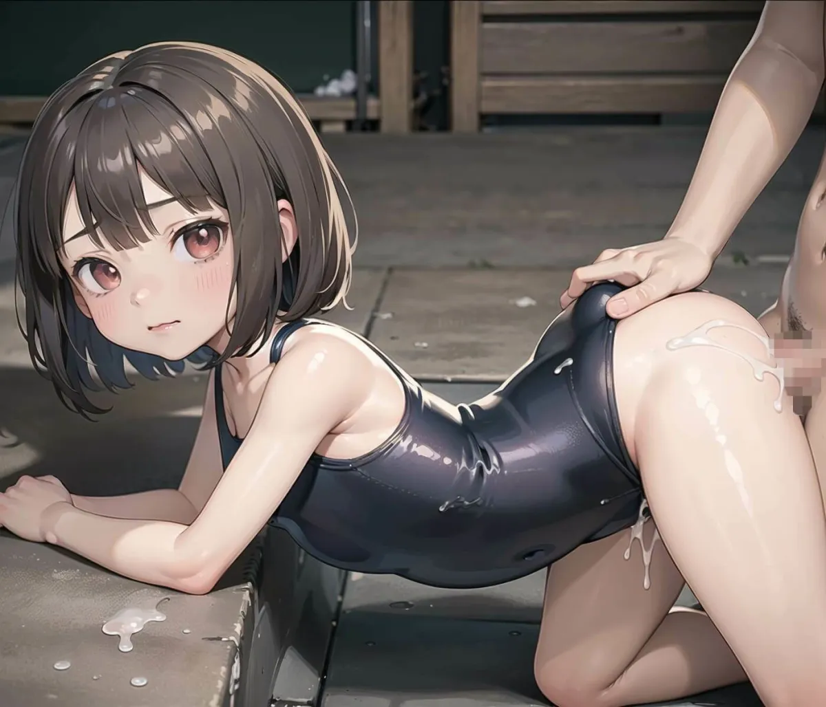 スク水ちっぱい娘を孕ませ！！9【美麗CG厳選200枚収録】