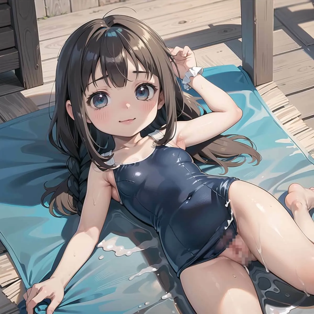 スク水ちっぱい娘を孕ませ！！11【美麗CG厳選200枚収録】