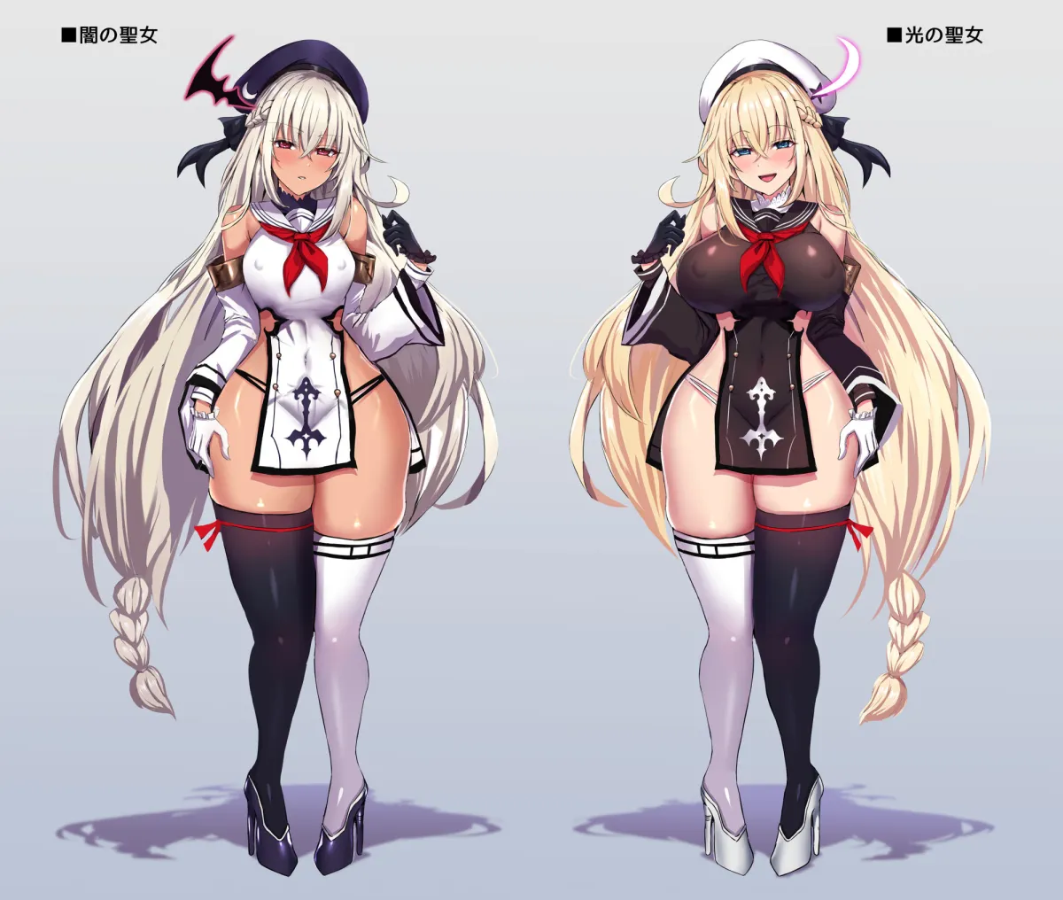 【無様/おほ声】 無様堕ち願望MAX！ド変態生贄聖女ドスケベ比べ 『私の方がド変態邪神様にお似合いのドスケベ無様奴隷だって言ってるでしょお゛ぉォ↑↓』