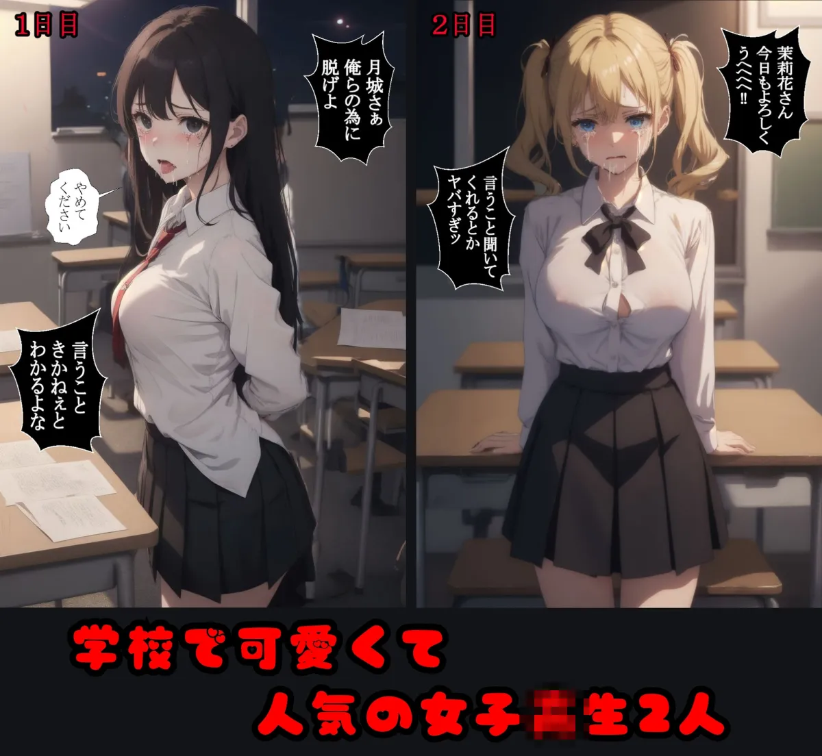 お前ら俺らの肉便器 レイプ学園 学校の男子達の欲望のままに