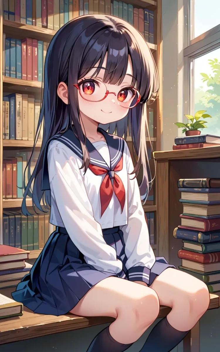 放課後にいつも一人で図書室にいる生徒会長と二人だけの秘密の関係