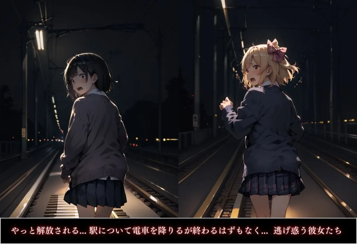 電車痴漢〜狙われた3人の女子校生〜