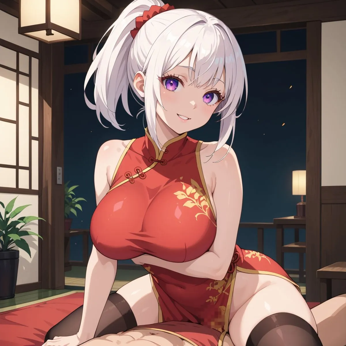 記憶を失くしたお抱えチャイナ美人にテクを仕込んだら逆に翻弄されてしまった話Scene.8