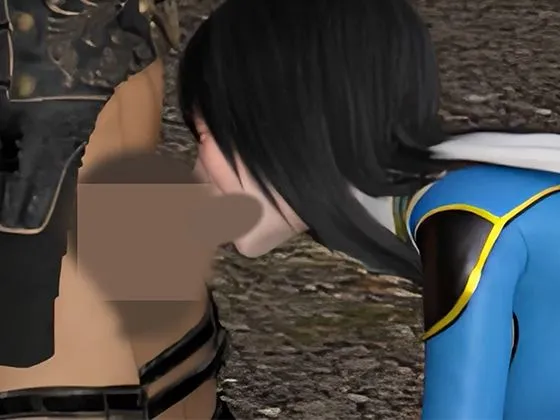 女戦隊ヒーローが敗北してフェラ奴隷に堕ちるまで