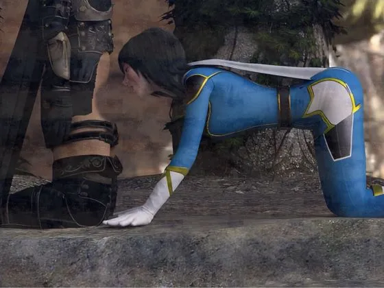 女戦隊ヒーローが敗北してフェラ奴隷に堕ちるまで