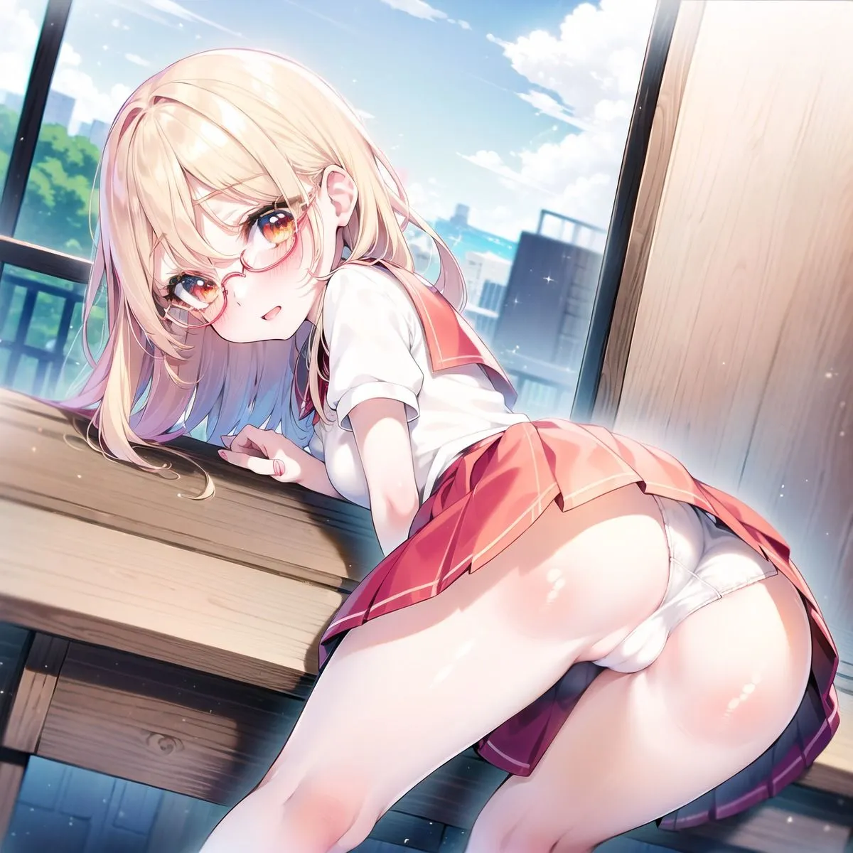 発情！優等生眼鏡女子300選 Part7