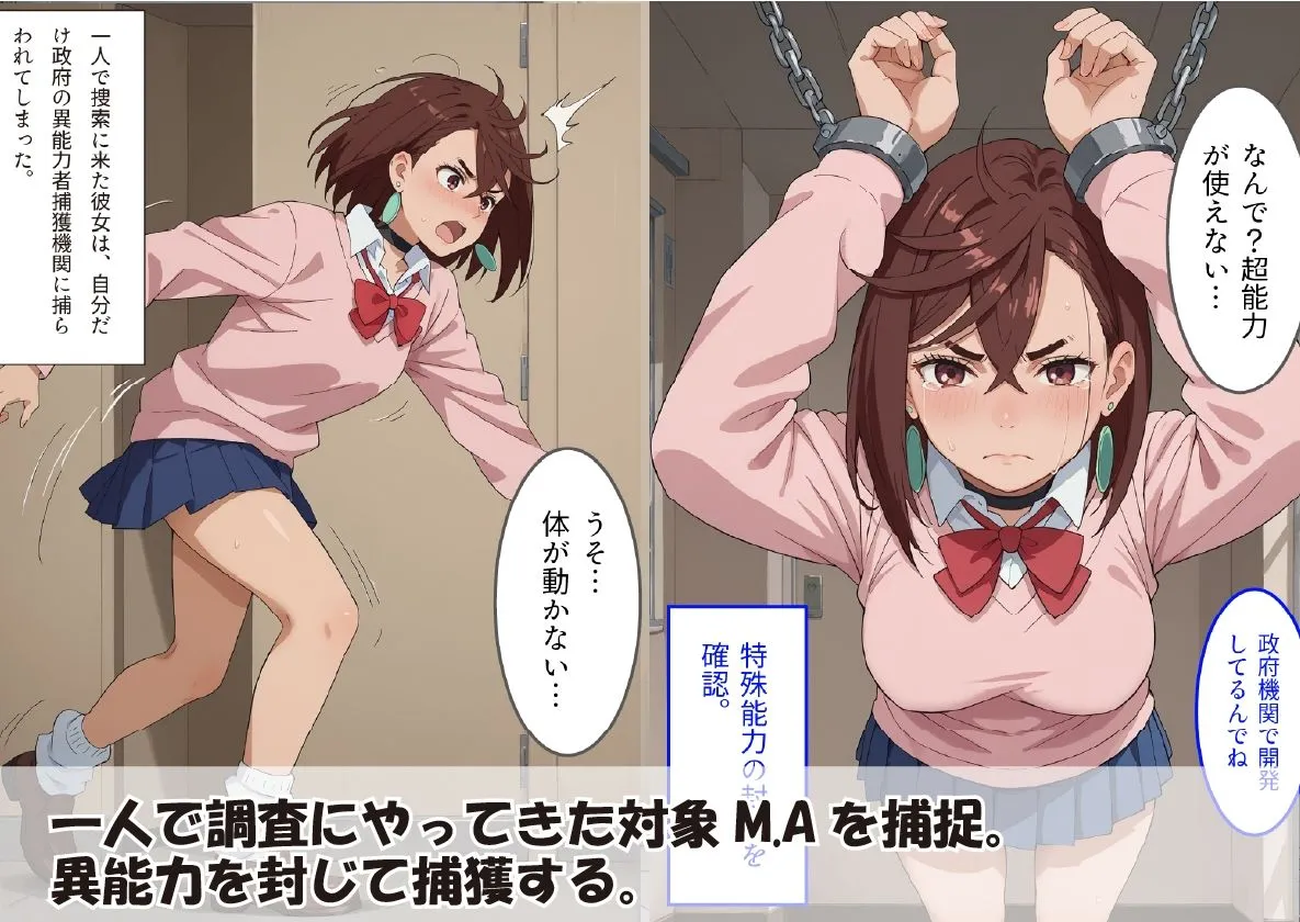 異能者 捕獲調教機関 レポート01 M.A
