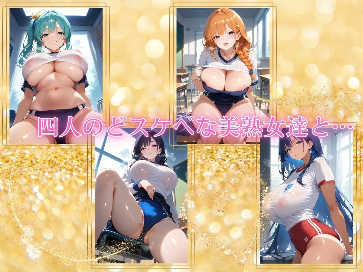 どスケベ美熟女が体操服でせまってくる 縦型