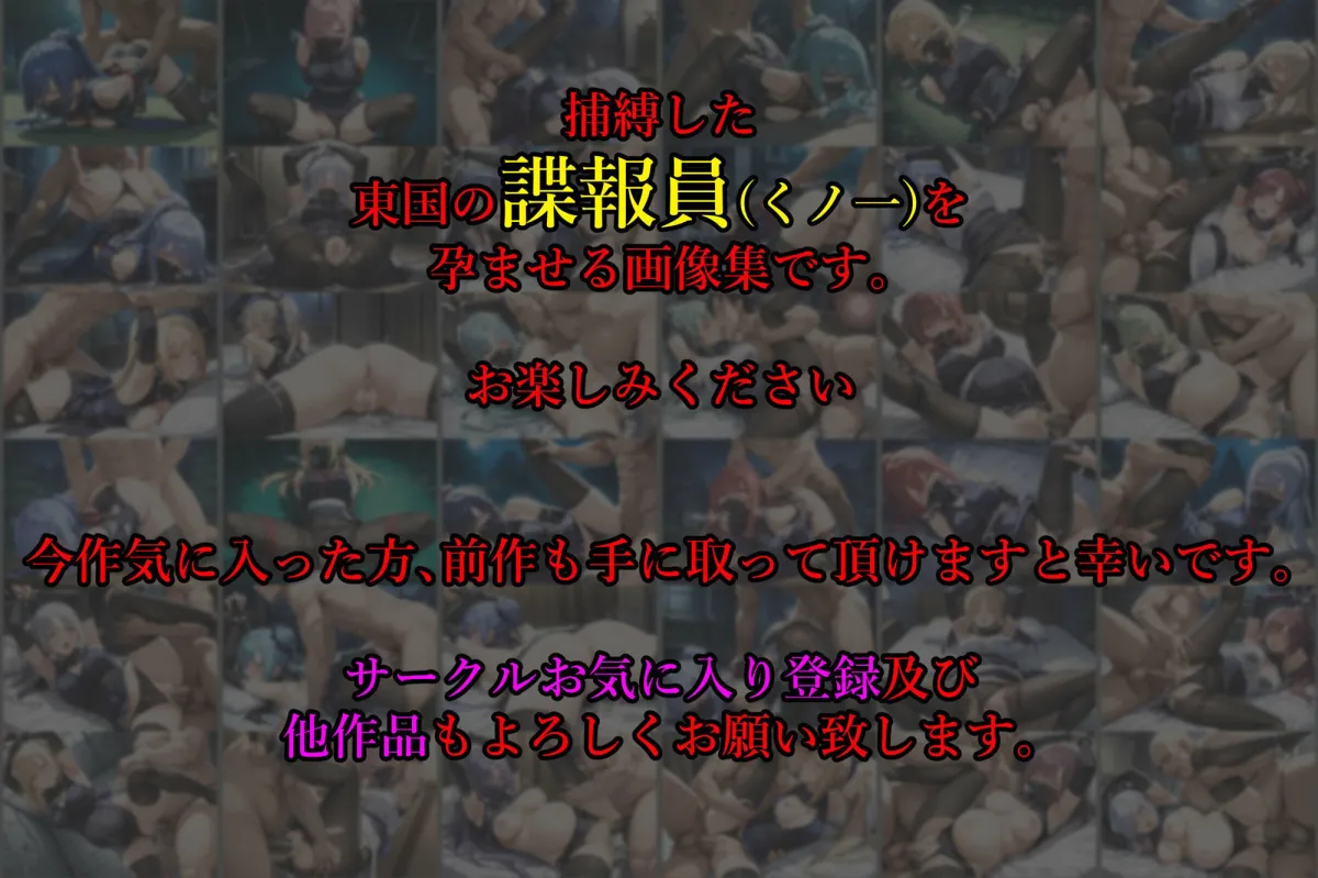 亡国の孕み袋 〜帝国軍は国を挙げての強姦魔〜 第五部 囚われた隠密 -東国のくノ一の末路-（女忍者・くのいち）
