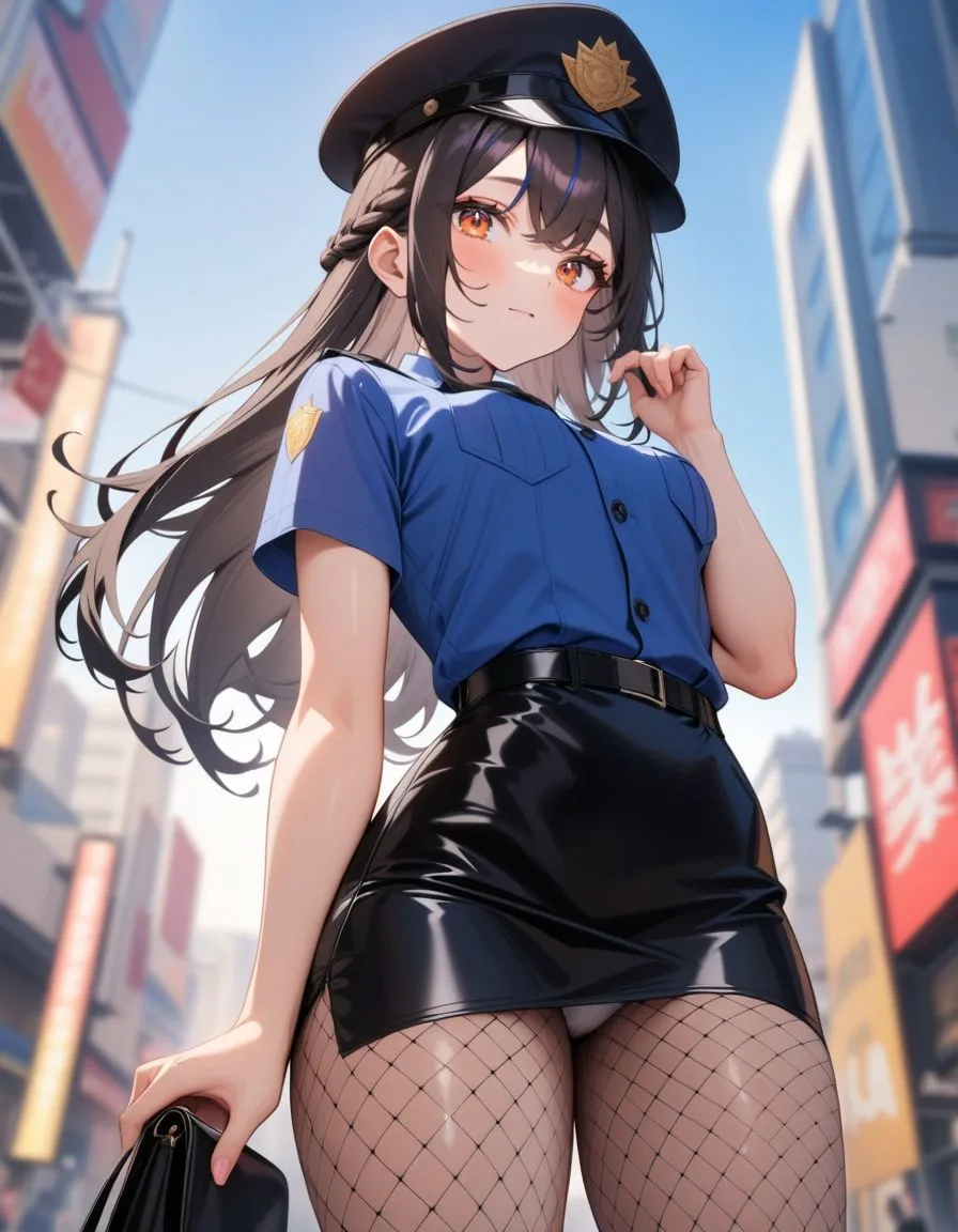 生意気なギャル警官をわからせSEX！〜彼女は中出し公衆便所〜【豪華CG300枚収録】