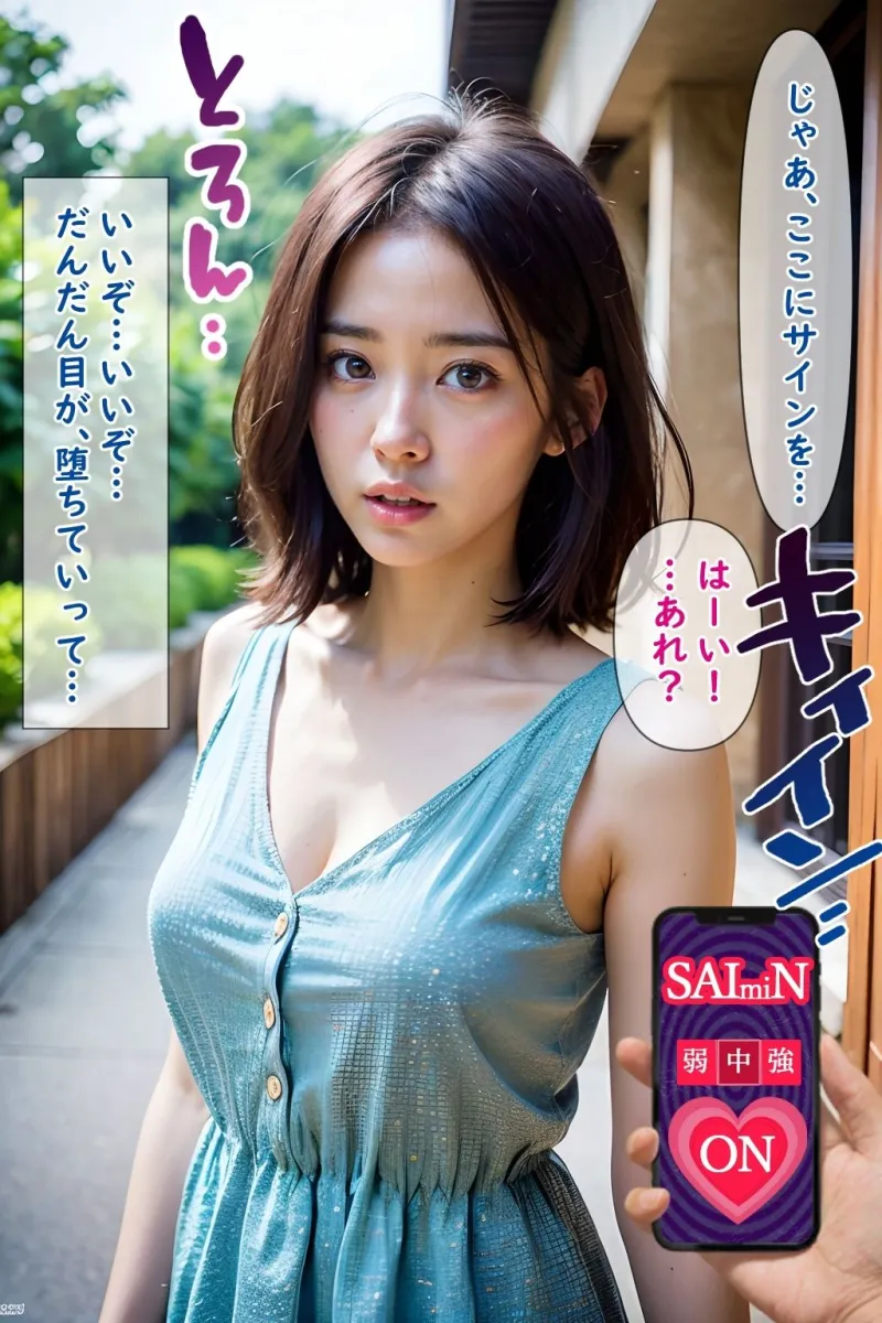 【Hなワンピース姿ベスト100】催眠宅配便3:新米ママ編