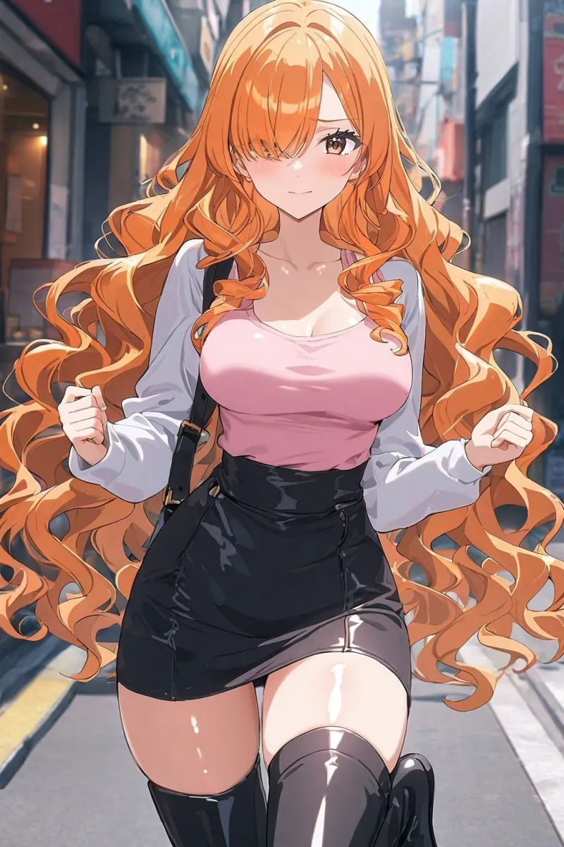 60キャラ ロングブーツ 即オチ2コマ