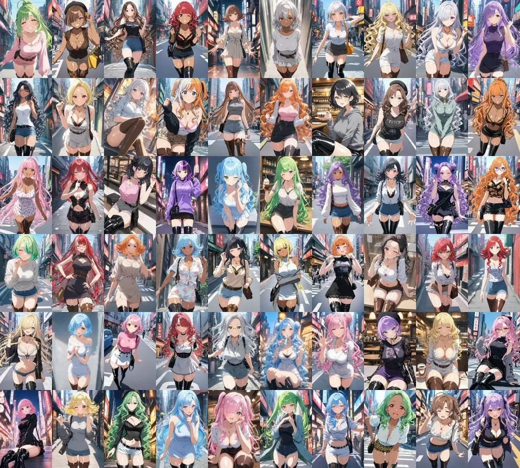 60キャラ ロングブーツ 即オチ2コマ