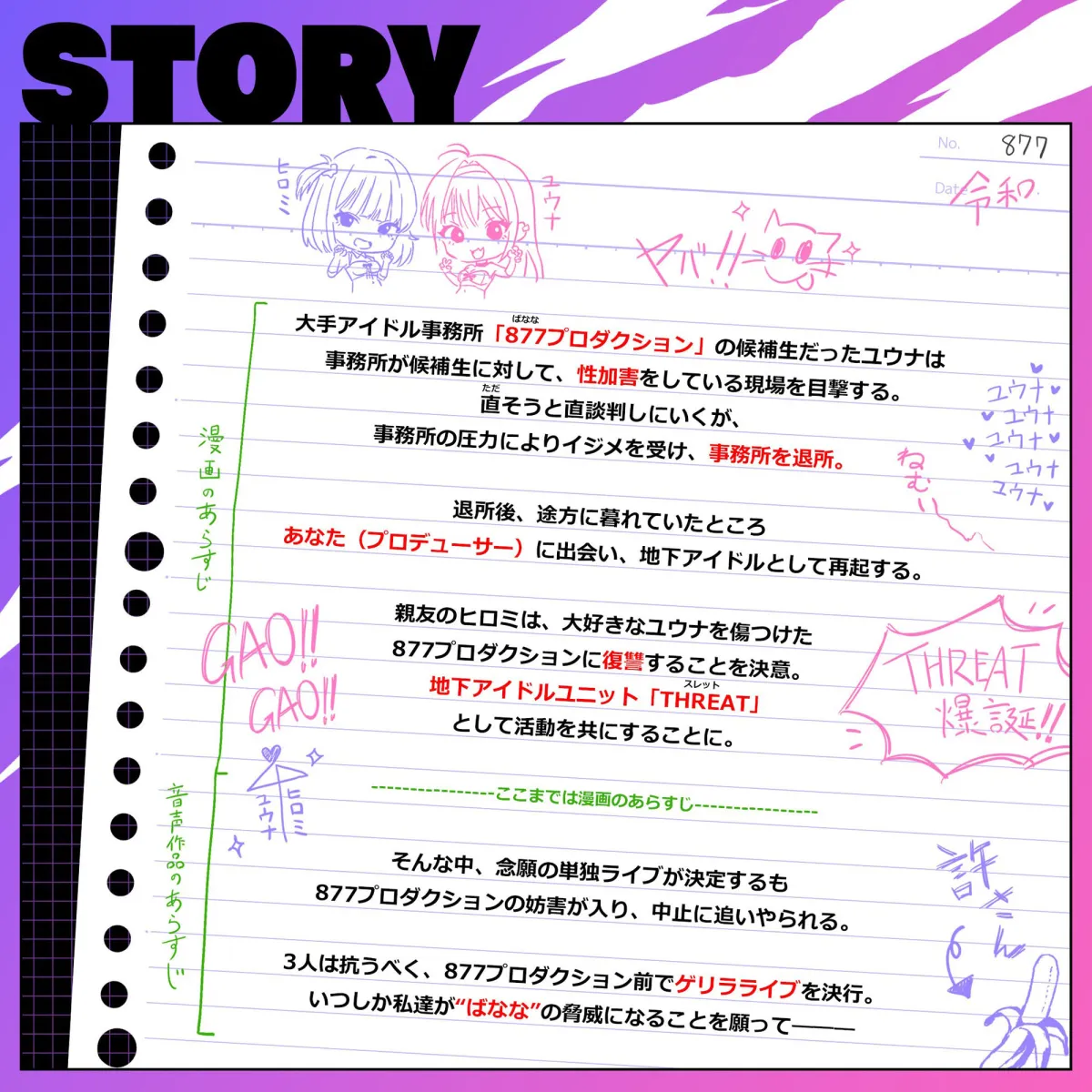【特価110円】地下アイドルなめんな！〜巨乳JKギャルと変態不思議ちゃんをぢゅぷちゅぱプロデュース♪いちゃラブ3Pで復讐性交！？〜