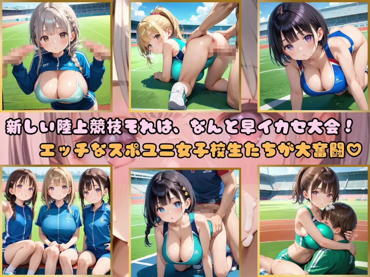 新・陸上競技！早イカセ大会！7【美麗CG228枚収録】