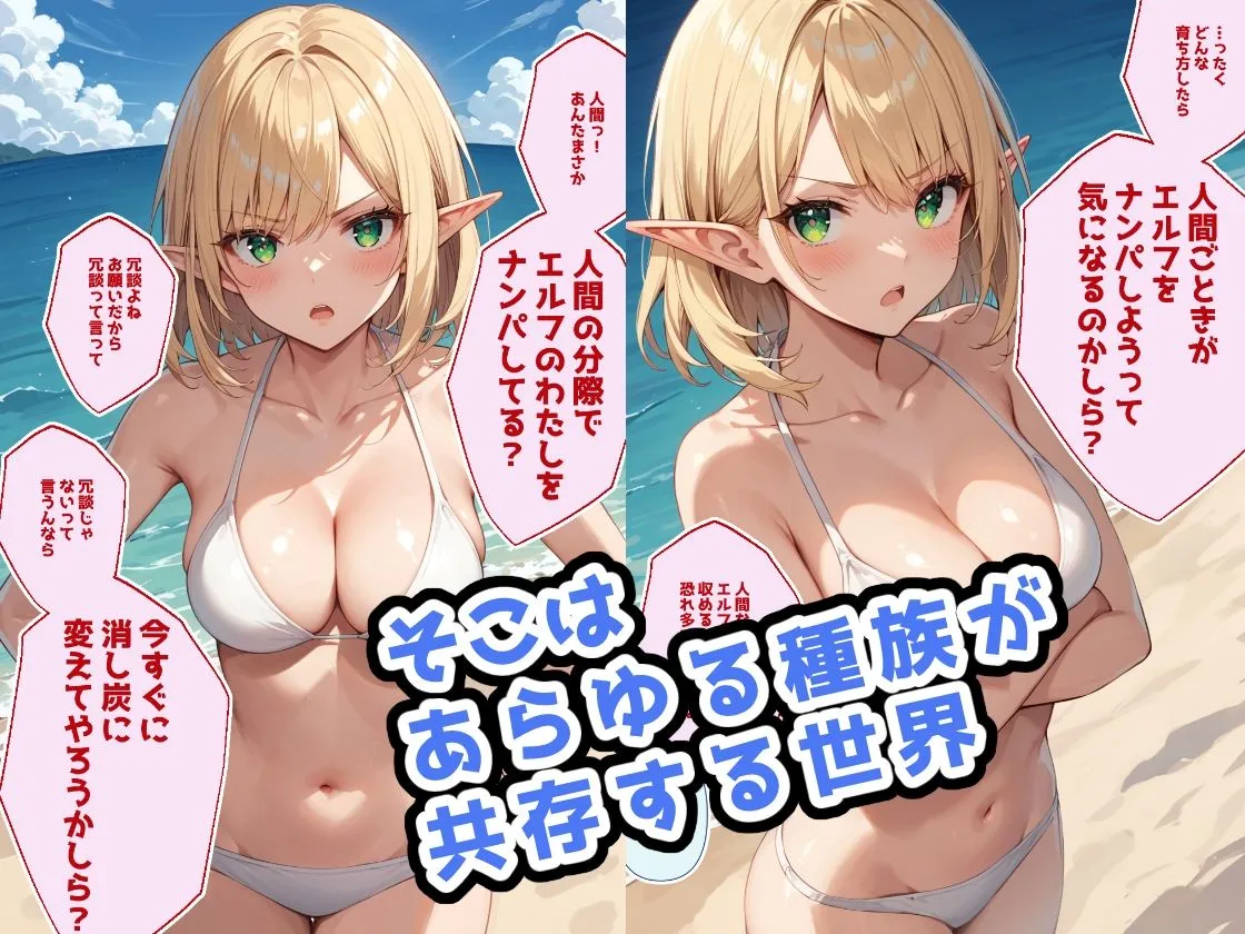 チャラ男大学生の異世界ナンパ無双 〜水着エルフ編〜