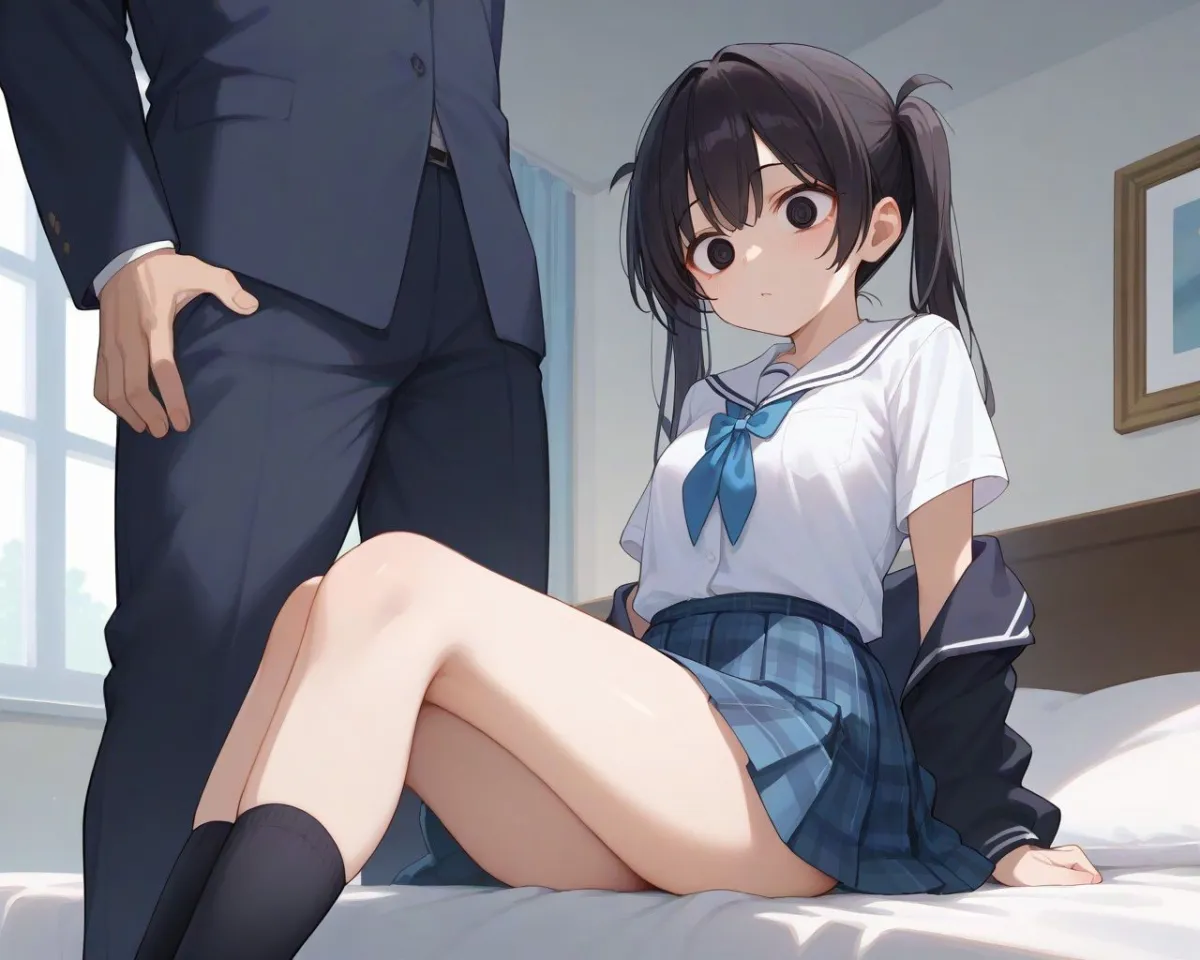 つるぺたロリ 援交女子校生の快楽堕ち【284枚】