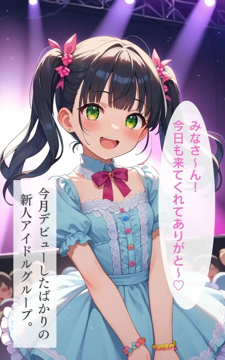 おじさんスポンサーの性奴隷に認定されたらセンター獲得！新人アイドルトキメキスマイルズ