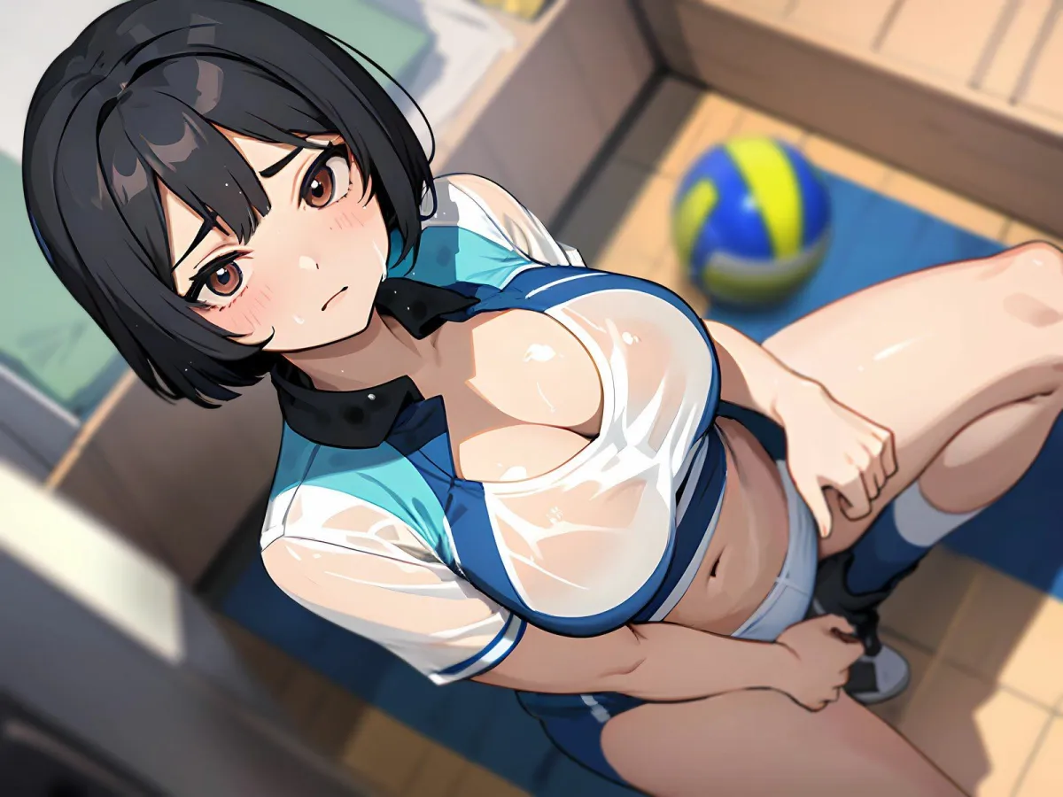 バレー部のダウナークールJKと汗だくオホ声強化合宿〜特大顧問おちんぽで潮吹きアクメえっち〜