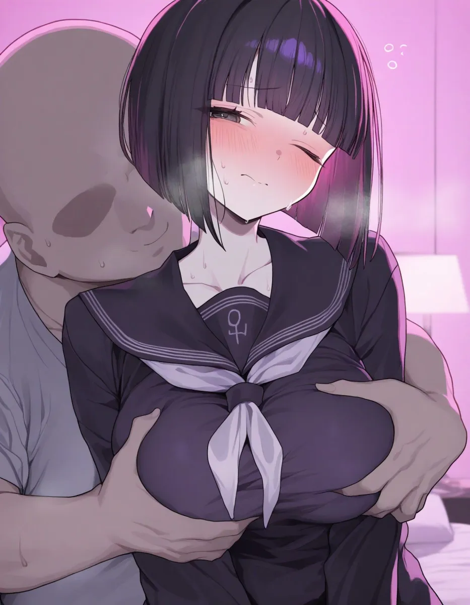 巨乳JKをラブホテルに連れ込み連続生中だし