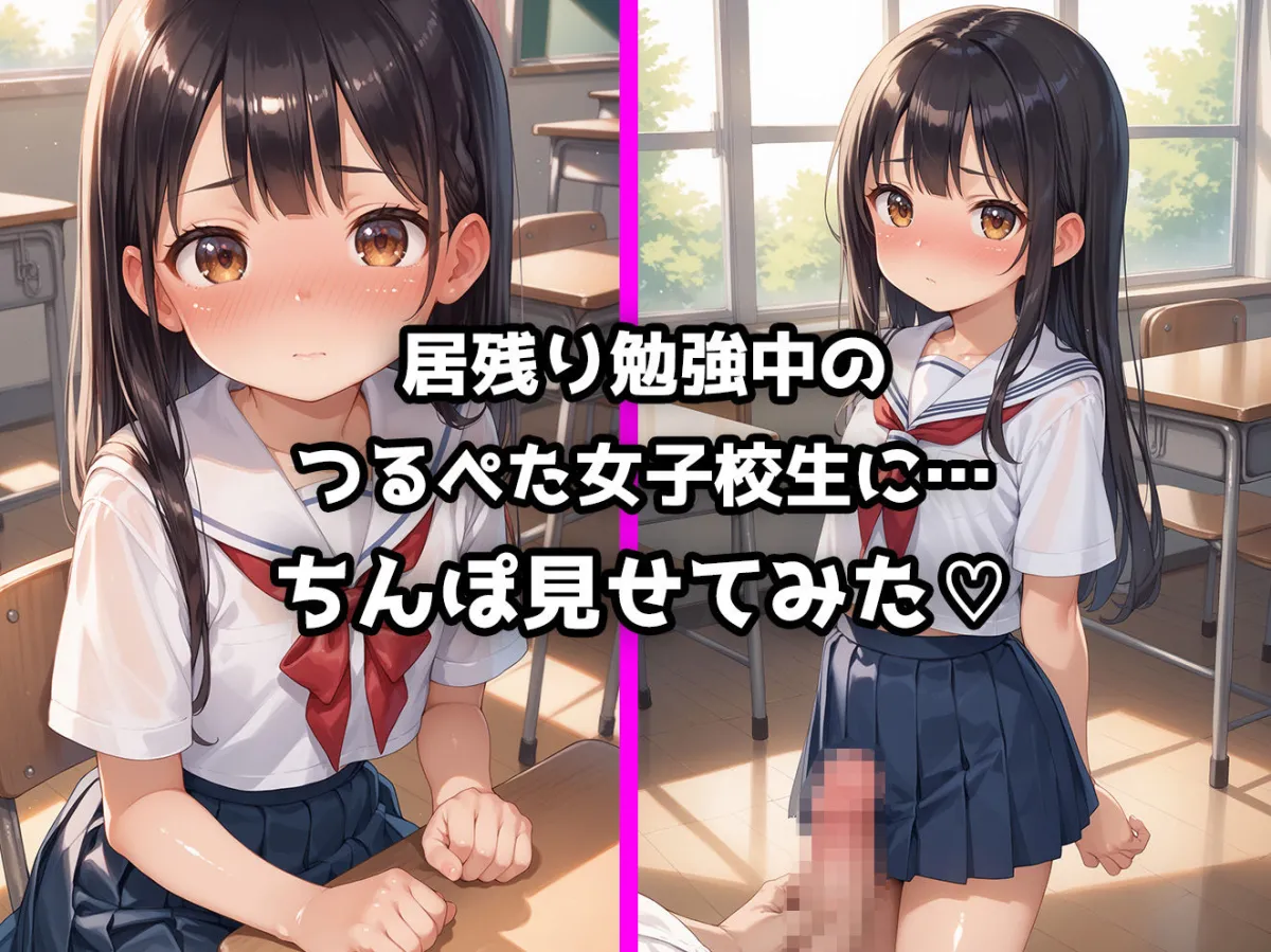 ロリっこつるぺた！つるぺた女子校生とひみつの放課後えっち