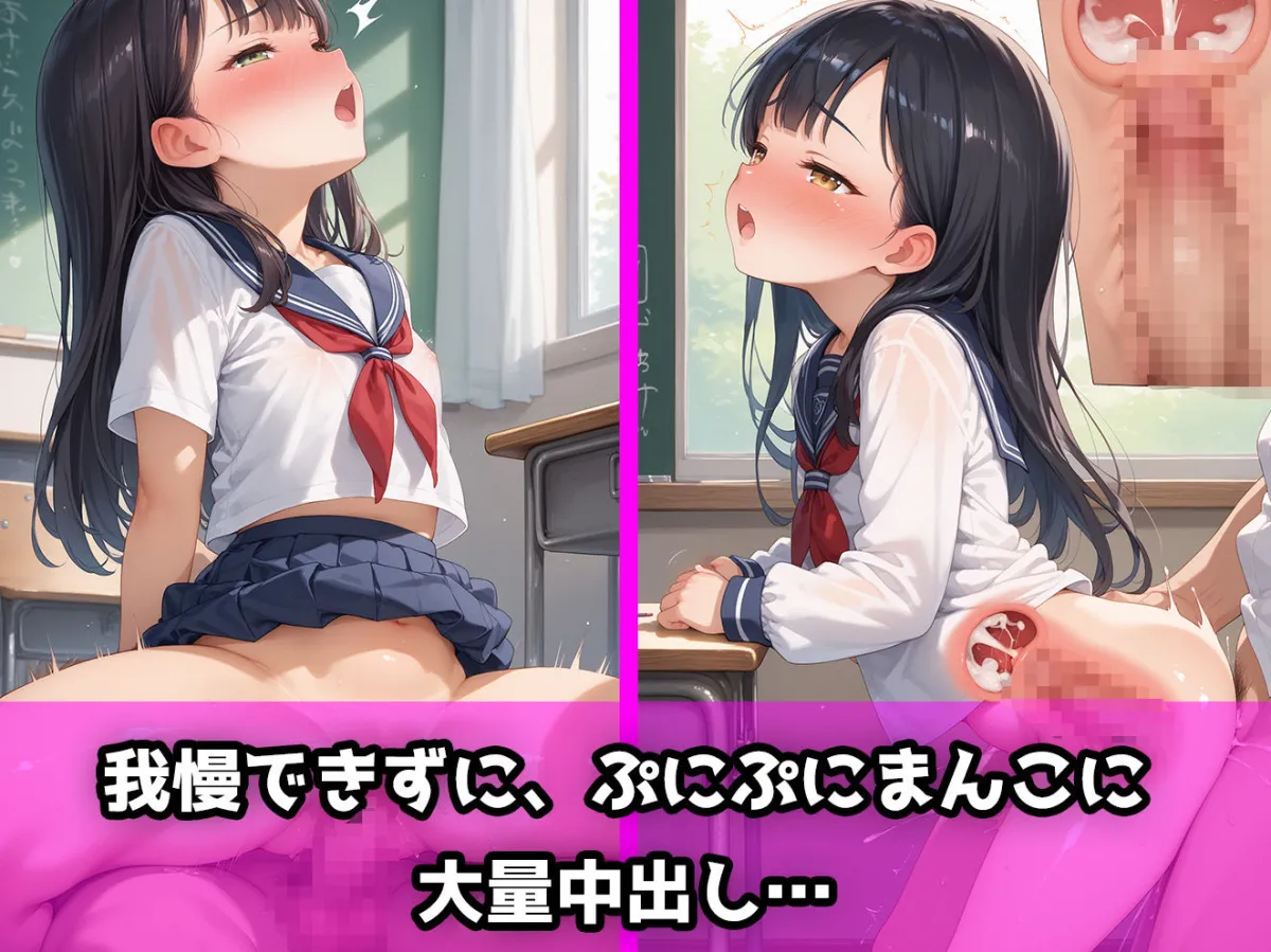 ロリっこつるぺた！つるぺた女子校生とひみつの放課後えっち