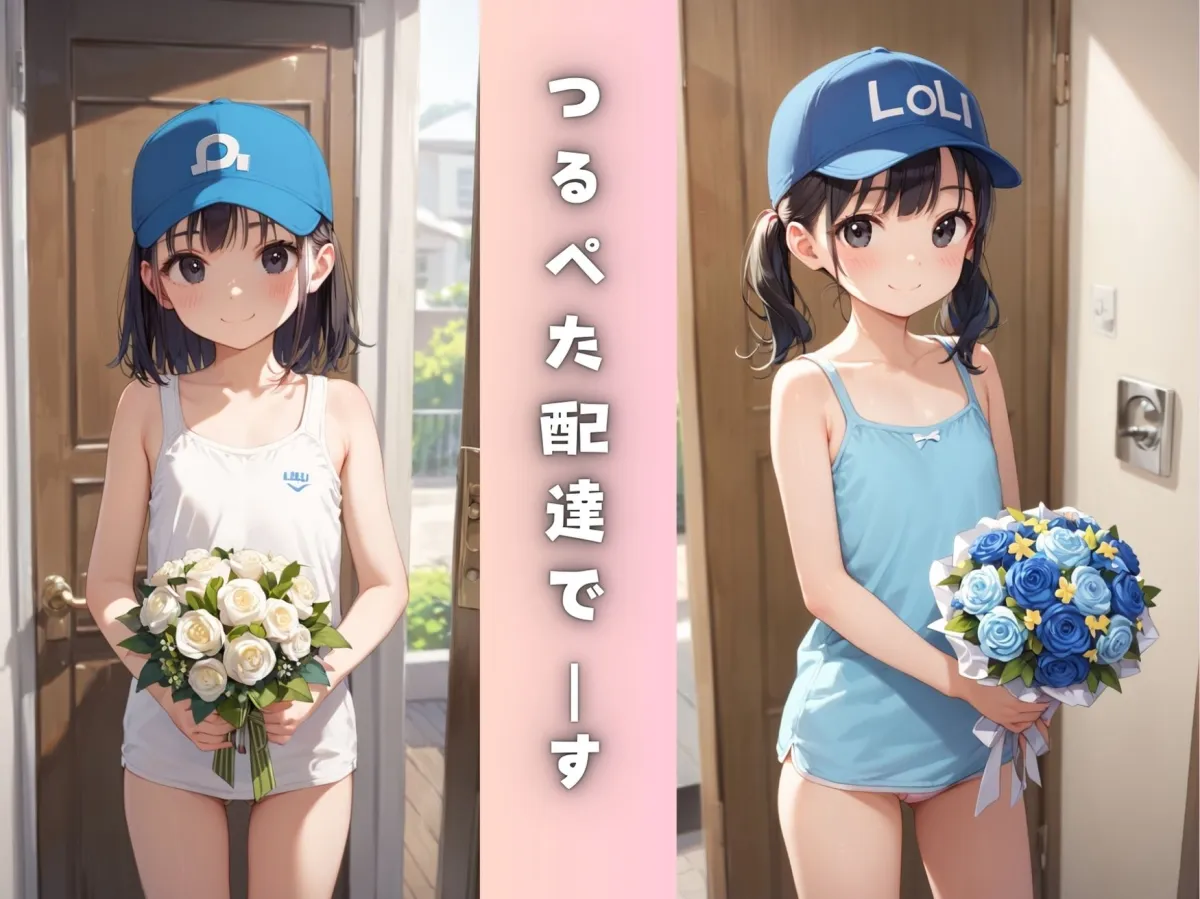 つるぺた配達員が自ら肉便器:私を食べて