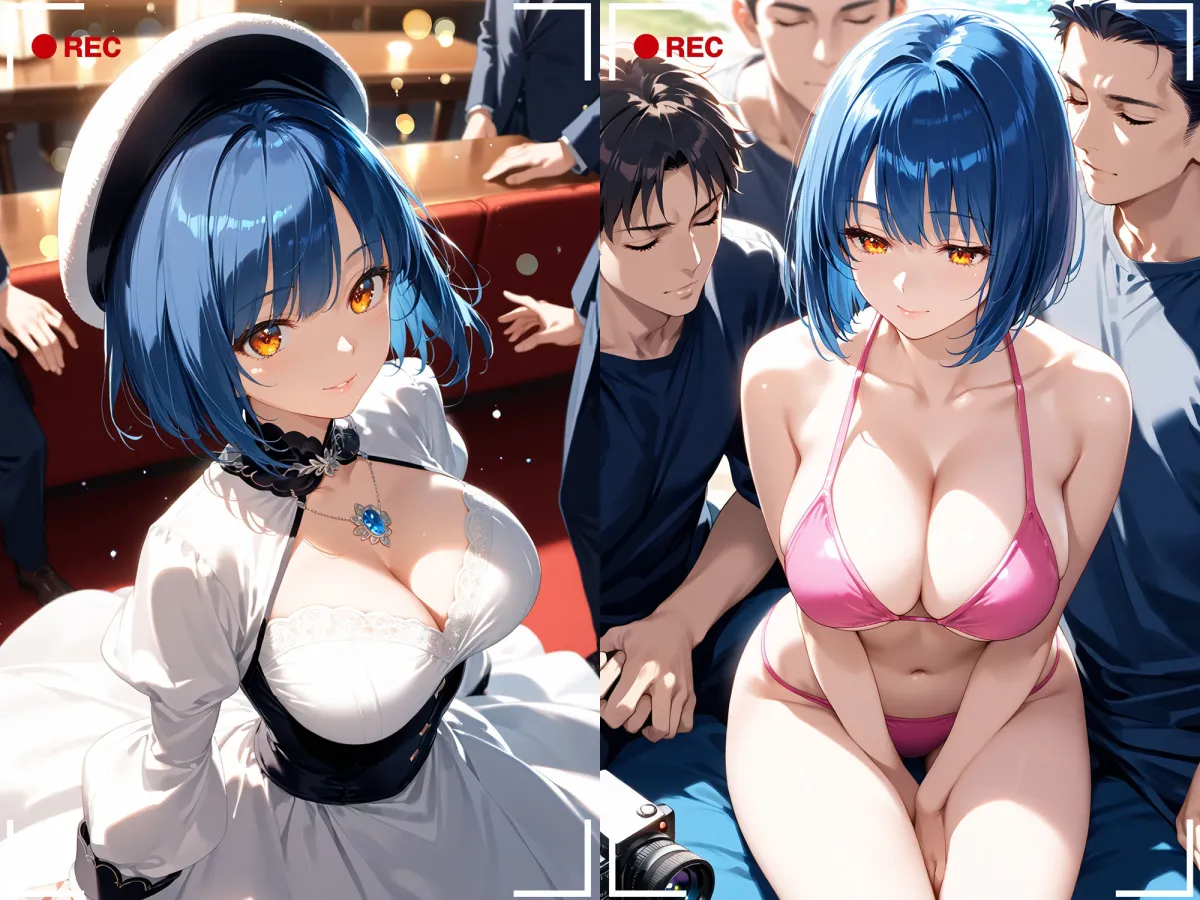 僕の自慢の爆乳美人妻を借金返済の為に差し出す話