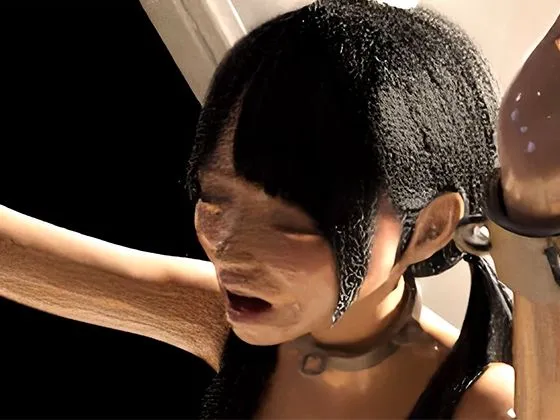 ふたなり奴隷母娘の強制公開バック