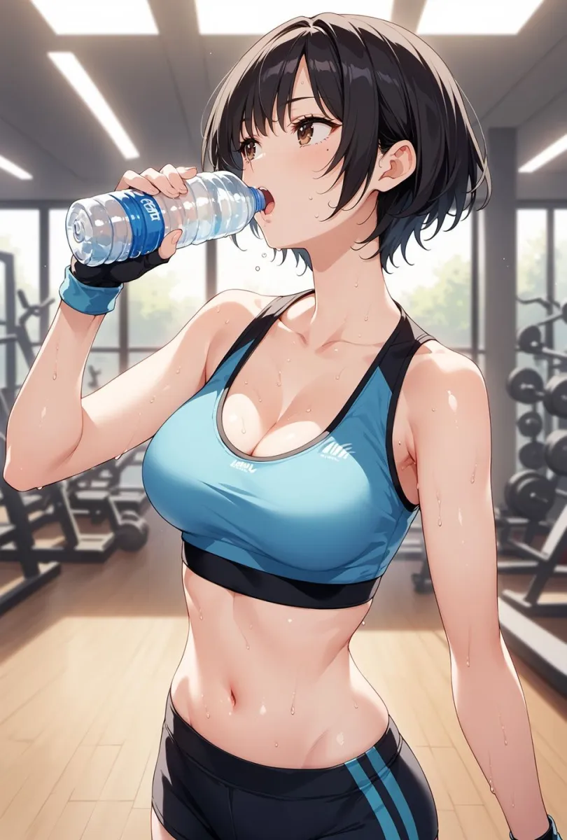 スポーツ女子がパーソナルジムで受けた性指導で堕ちる