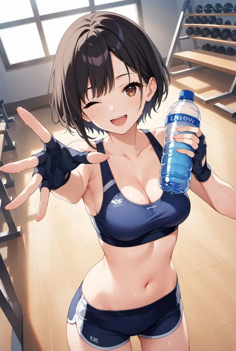 スポーツ女子がパーソナルジムで受けた性指導で堕ちる