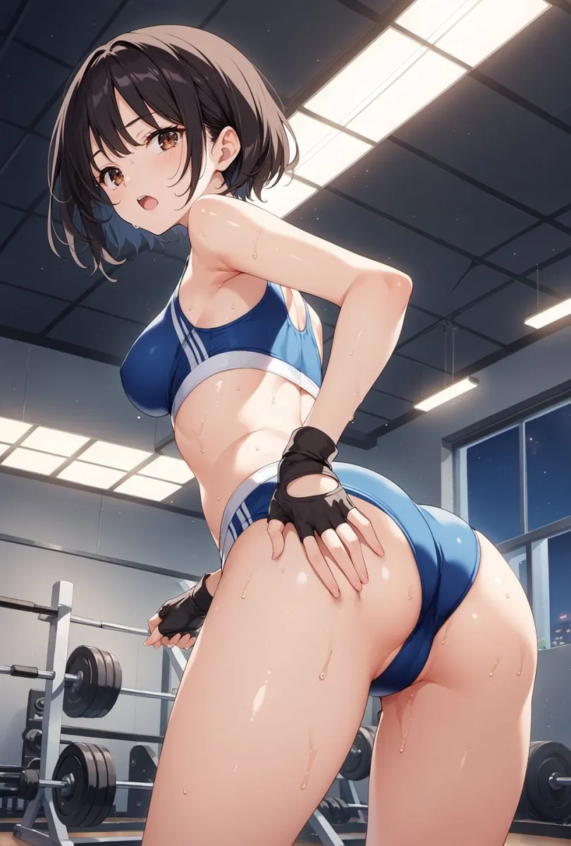 スポーツ女子がパーソナルジムで受けた性指導で堕ちる