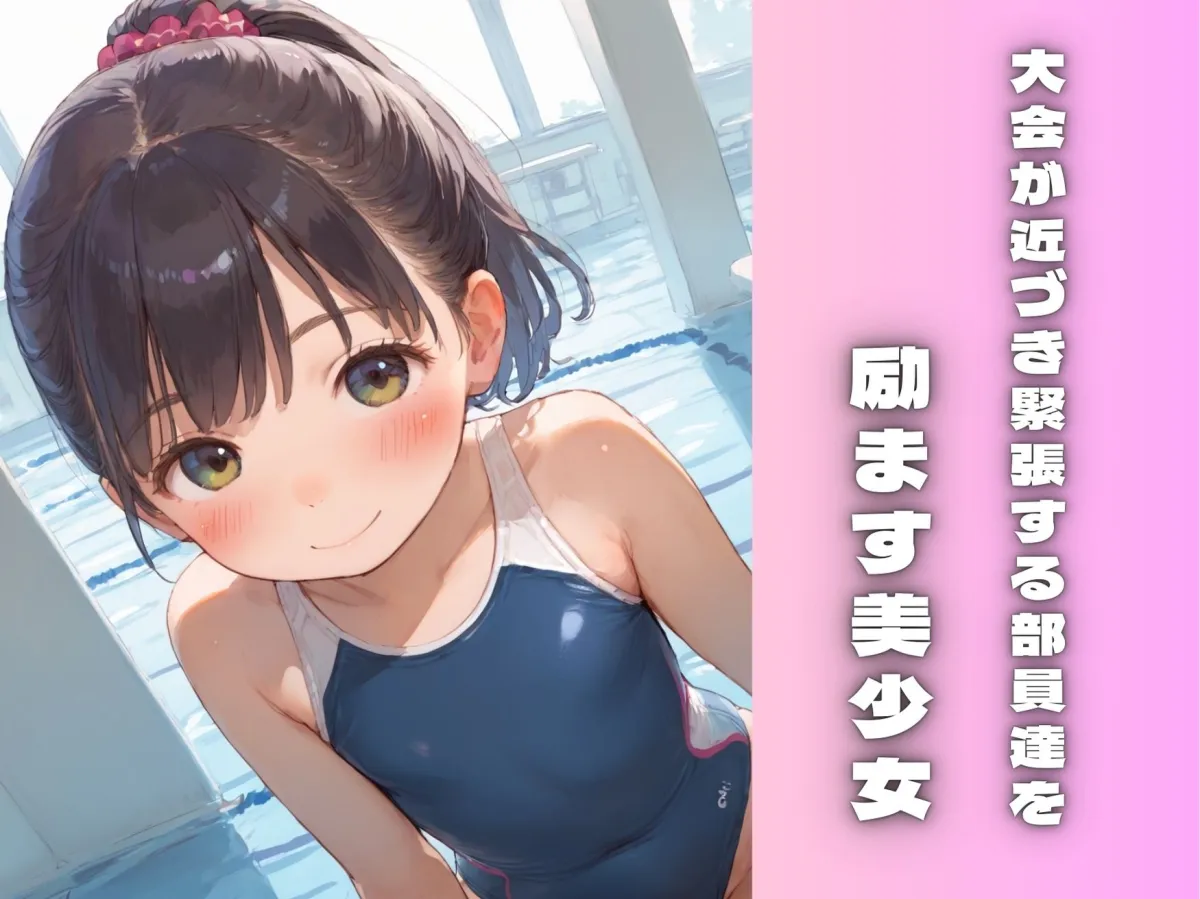 水泳部のつるぺた少女が大会前で緊張している男子部員の緊張をほどいてみた