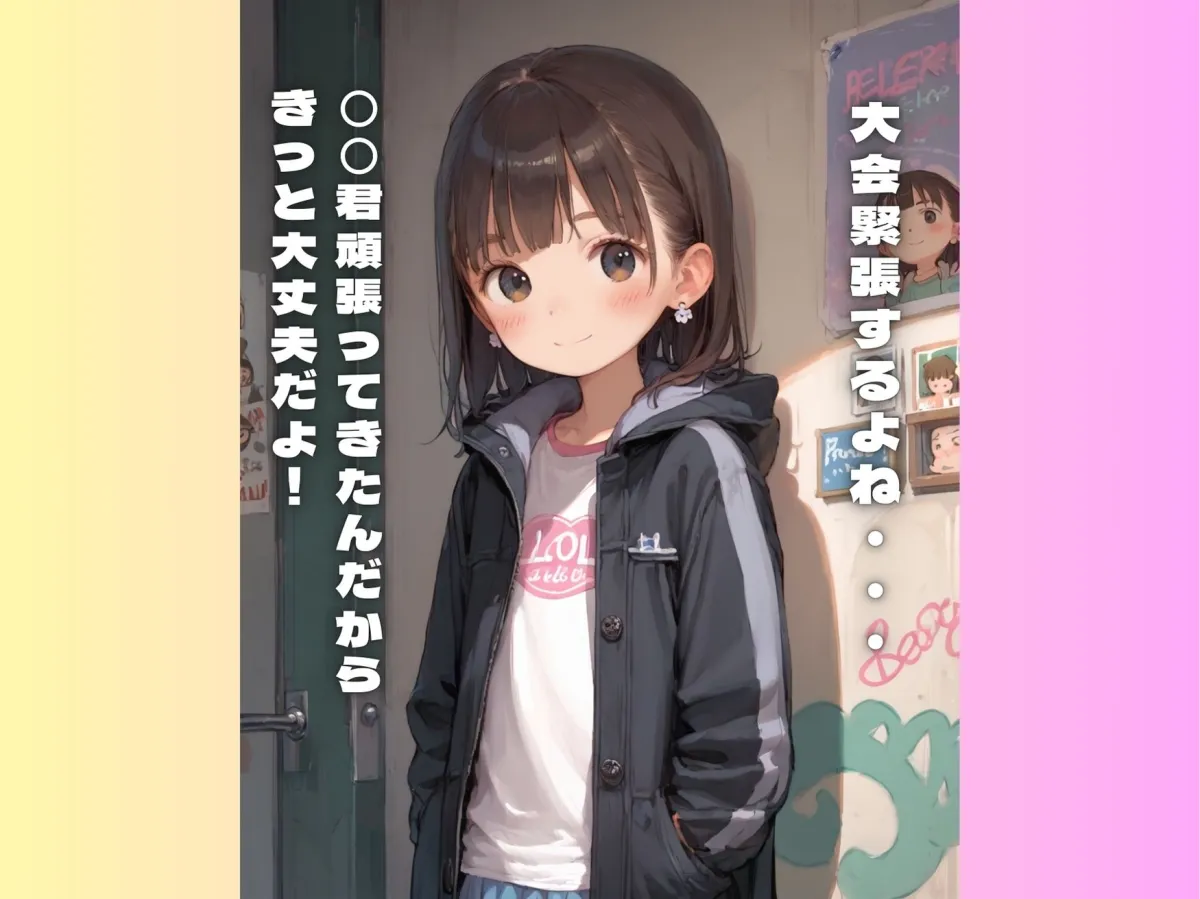 水泳部のつるぺた少女が大会前で緊張している男子部員の緊張をほどいてみた