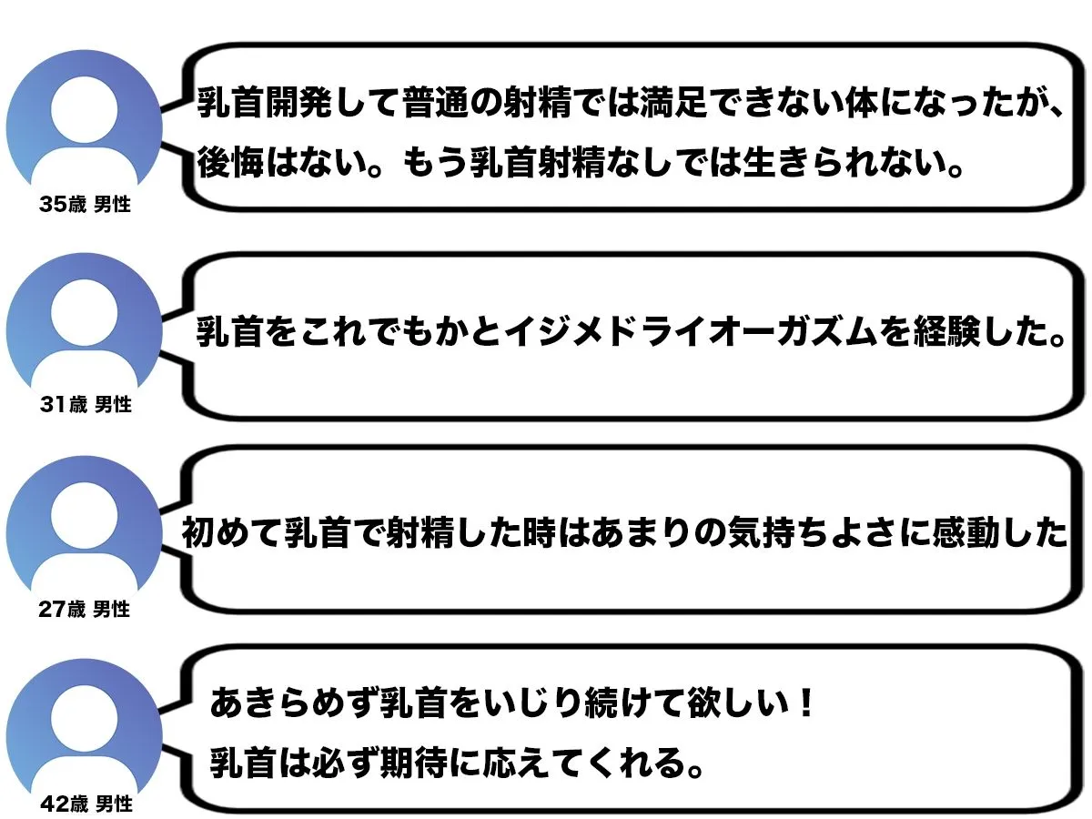 彼女に性癖バレして乳首開発調教されちゃった！ドS彼女に乳首責められ焦らされノーハンド射精が超気持ちいい！【乳首射精・メスイキ】