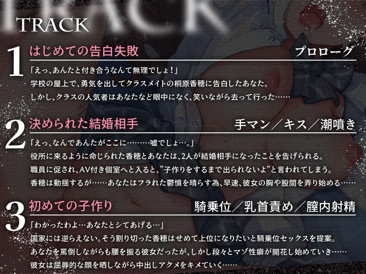 結婚相手をAIが決める世界で選ばれたのは僕をフった女の子でした。（KU100マイク収録作品）