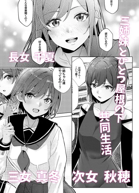 三姉妹と僕の性活記録