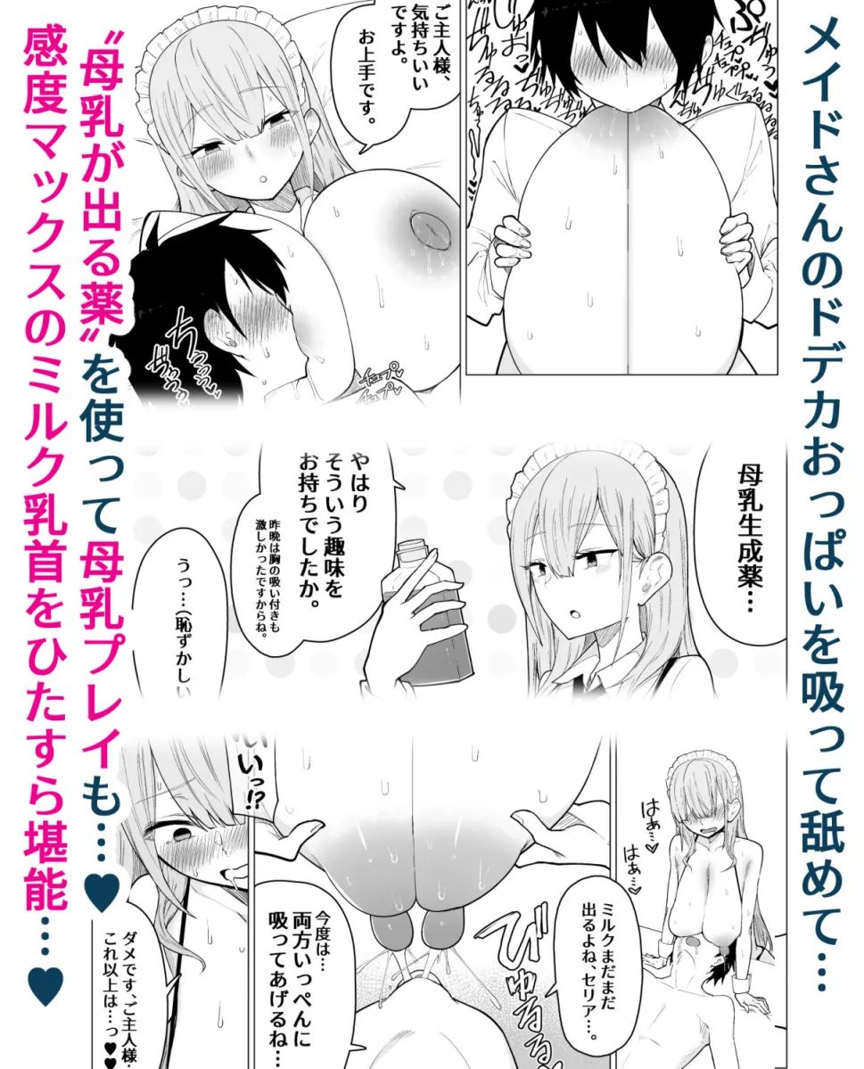 ご主人様，ほんとにおっぱい好きですね。