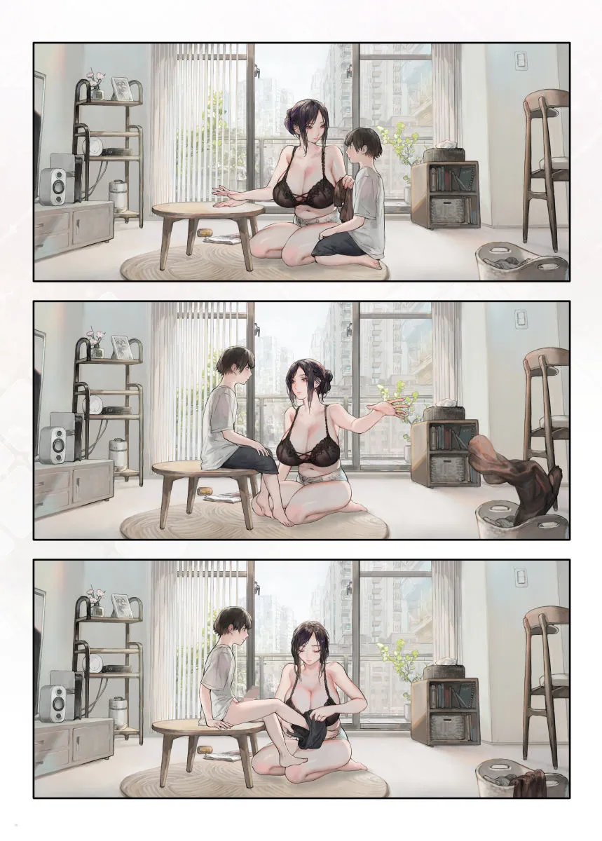 ご近所の奥さん休みの日は家で暇そう