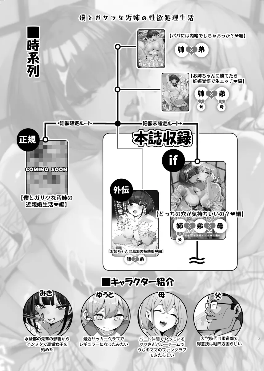 if僕とガサツな汚姉の性欲処理生活 〜どっちの穴が気持ちいいの？編〜
