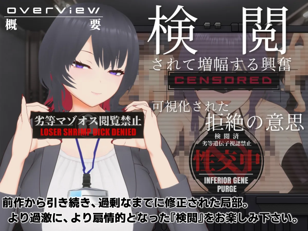 【オナサポ3Dアニメ】性癖破壊マゾオナニーW  〜愛する妻のNTR乱交ハメ撮りで地獄の射精我慢オナニーサポート〜