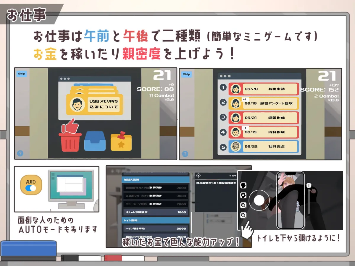 オフィス盗撮 〜気になる新人のあの子〜